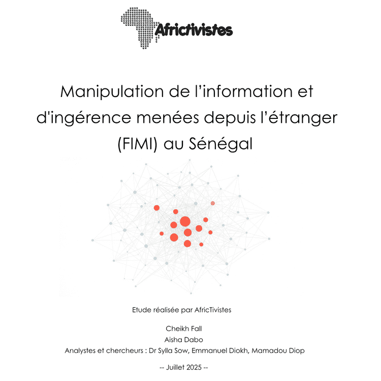 Analytical report on foreign information manipulation and interference (FIMI) in Senegal