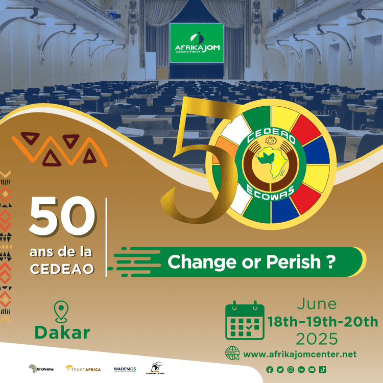 [Conference] “Fiftieth Anniversary of ECOWAS: Change or Perish – for a Renaissance of Regional Integration.”
