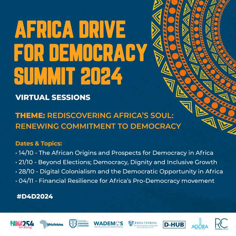 Africa Drive for Democracy 2024: Rediscovering Africa’s Democratic Soul; Renewing Commitment to Democracy