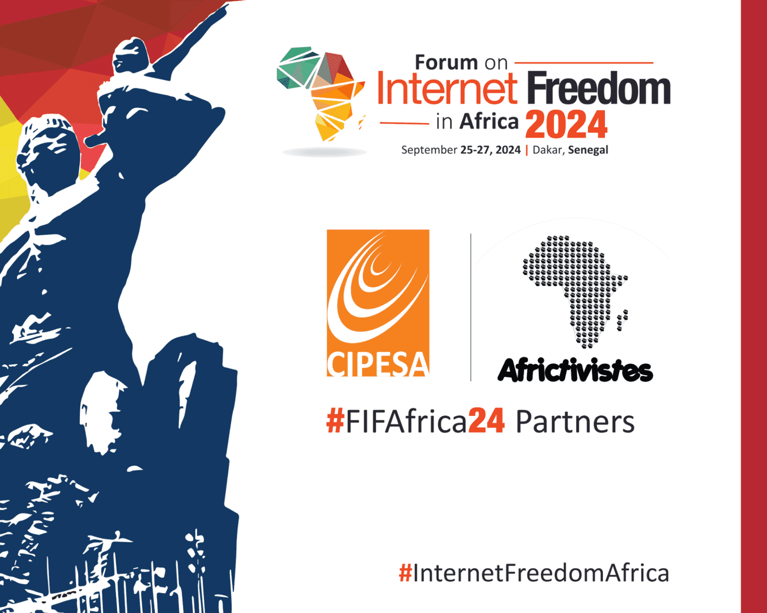 CIPESA and AfricTivistes are gearing up for FIFAfrica24 in Dakar