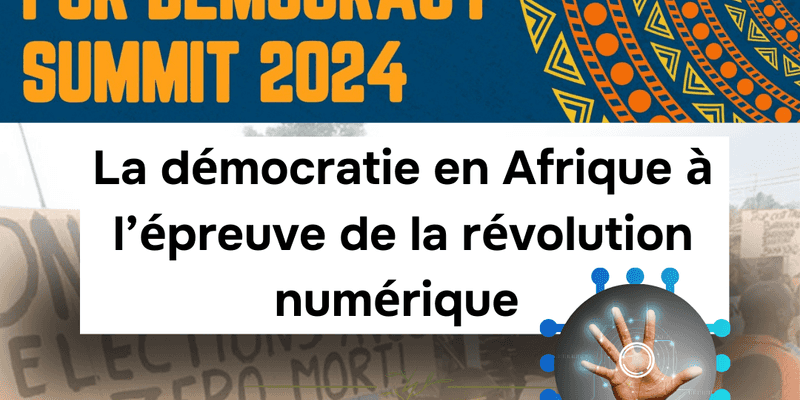 La démocratie en Afrique à l’épreuve de la révolution numérique 