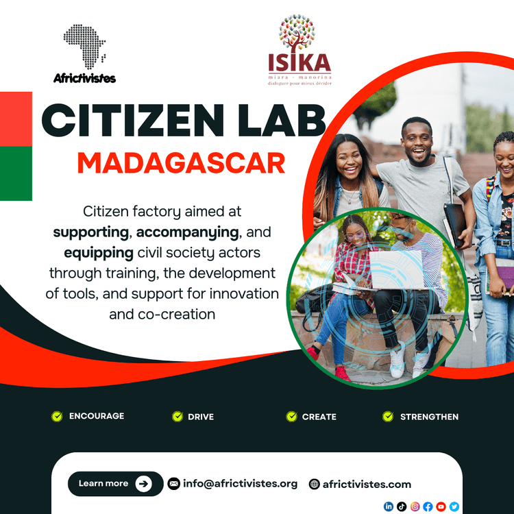 AfricTivistes and Isika Join Forces to Foster a New Dynamic of Citizen Participation in Madagascar