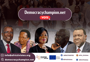 AFRICTIVISTES GOVERNANCE AND DEMOCRACY CHAMPION