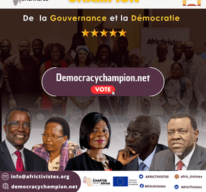 CHAMPION AFRICTIVISTES DE LA GOUVERNANCE ET DE LA DÉMOCRATIE