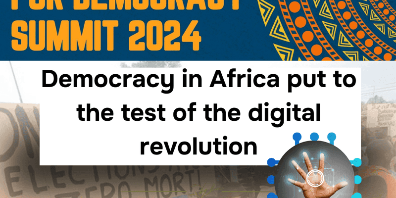 Democracy in Africa put to the test by the digital revolution 