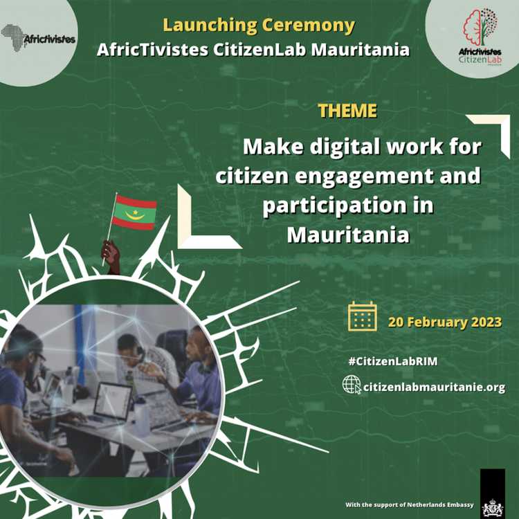 AfricTivists launches CitizenLab Mauritania