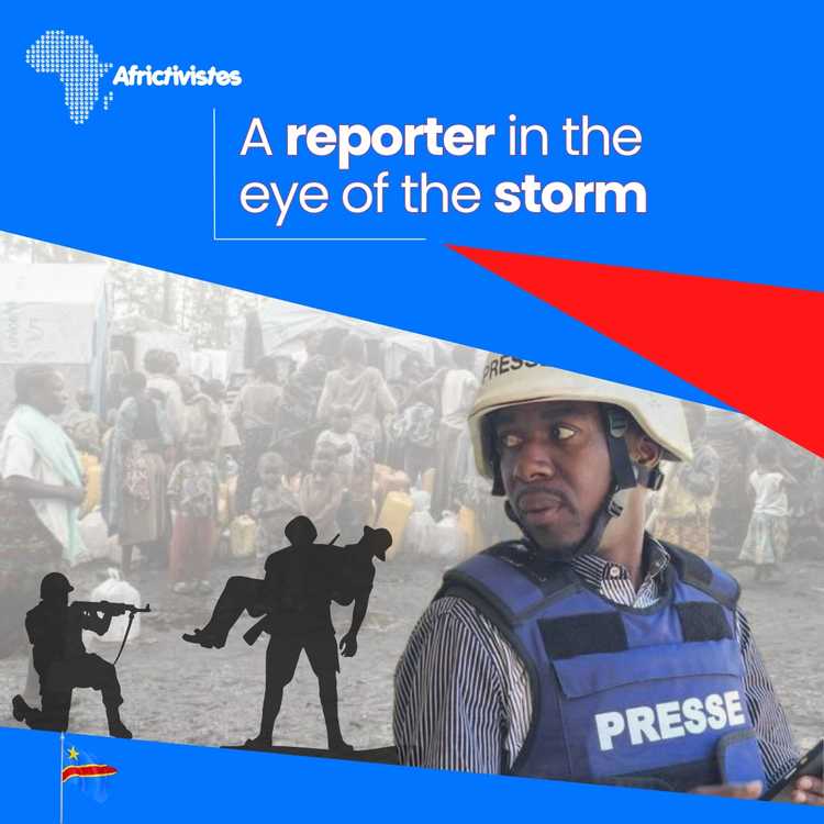 Innocent Buchu, a reporter in the eye of the storm in eastern Congo 