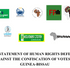 [Guinea-Bissau]: Joint Statement from Human Rights Defenders Against the Confiscation of Popular Will !