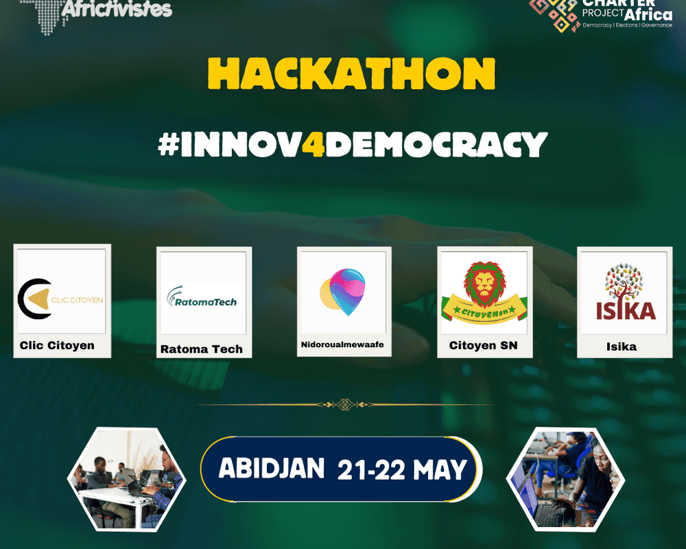 Hackathon #Innov4Democracy: 5 finalists revealed 