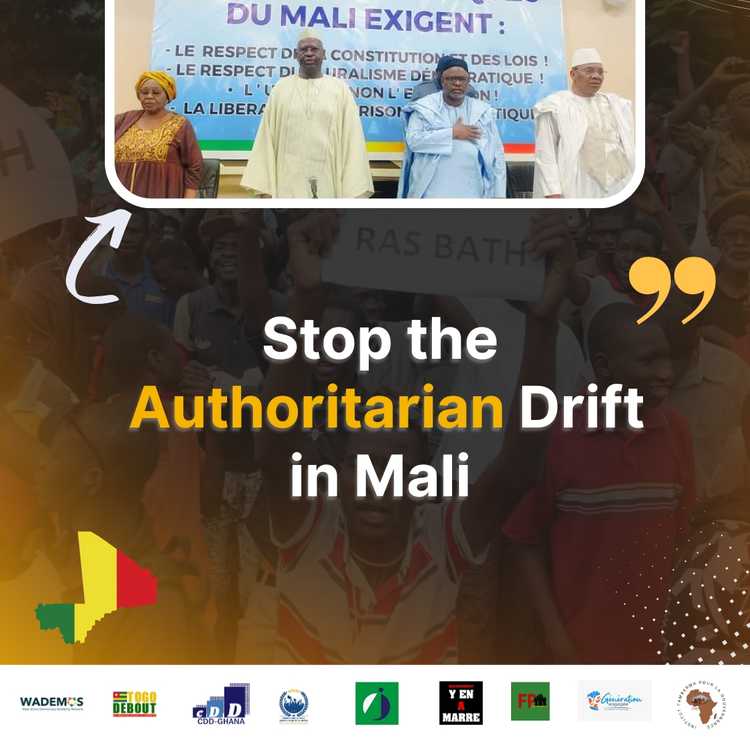 [Mali] Stop the Authoritarian Drift