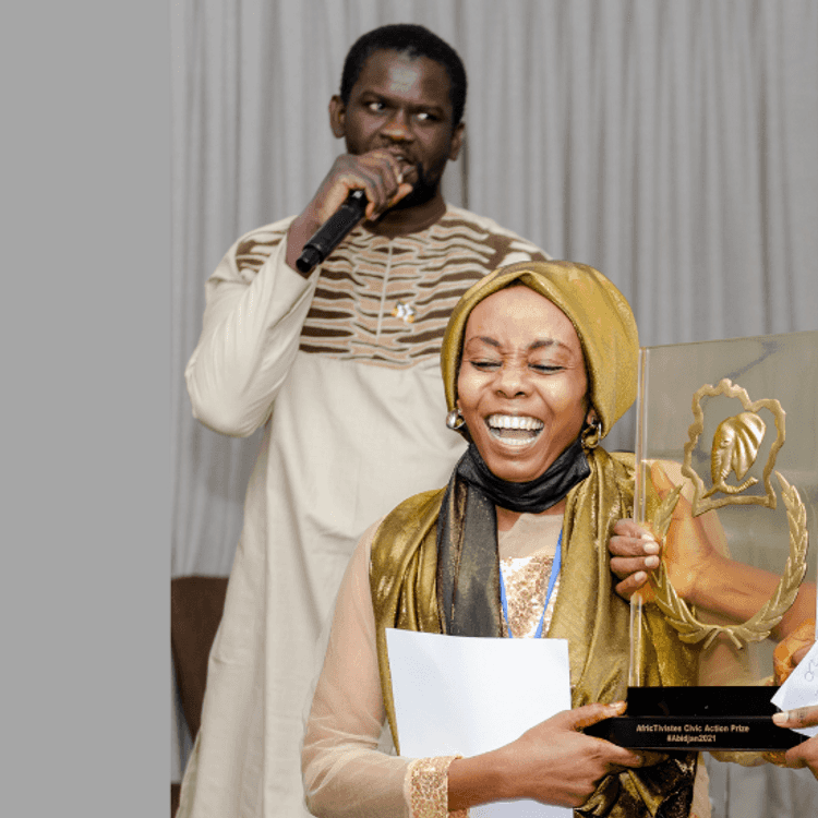 AFRICTIVISTES PRIZE : Djamila Boubacar Sahabi, 2021 Citizen Champion