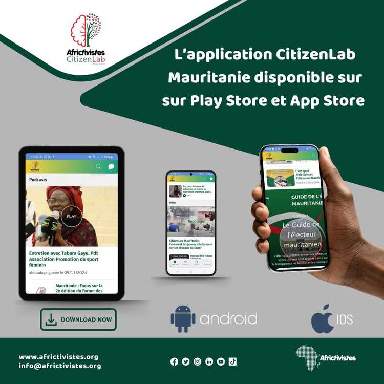 CitizenLab Mauritania: an application that amplifies the voice of citizens