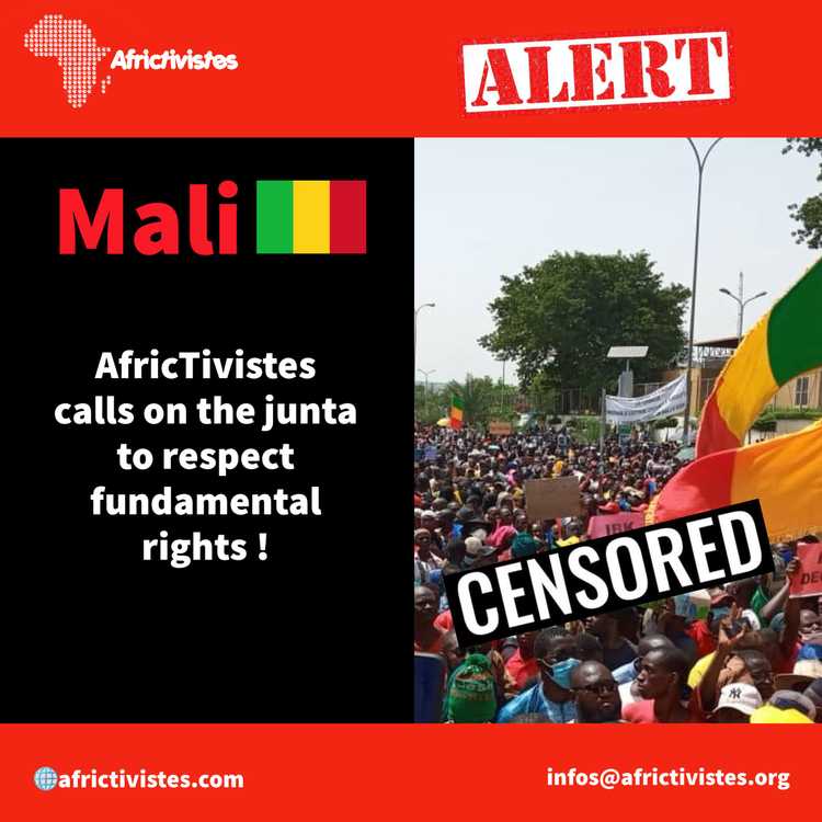 [Mali] AfricTivistes calls on the junta to respect fundamental rights!