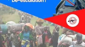 [DR Congo] : AfricTivistes Calls for Peace and De-escalation !