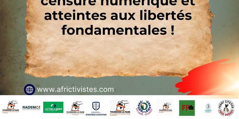 [Togo] : Répression brutale, censure numérique et atteintes aux droits fondamentaux, les organisations de la société civile condamnent fermement et appellent à l’action !