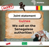 [Guinea] Senegalese civil society organisations call on Senegalese authorities regarding the abductions of activists, journalists, and political leaders in Guinea !