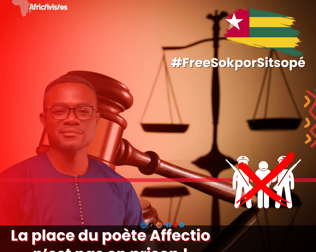 [Togo]: Togolese poet Affectio’s place is not in prison